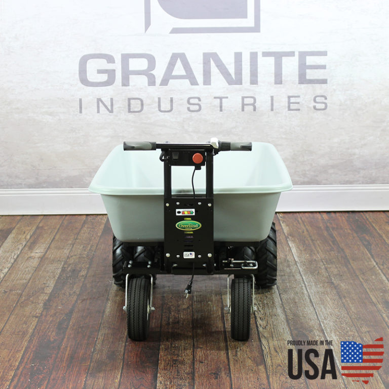 Overland Electric Powered Wagon 9 Cu. Ft. Hopper Granite Online Store