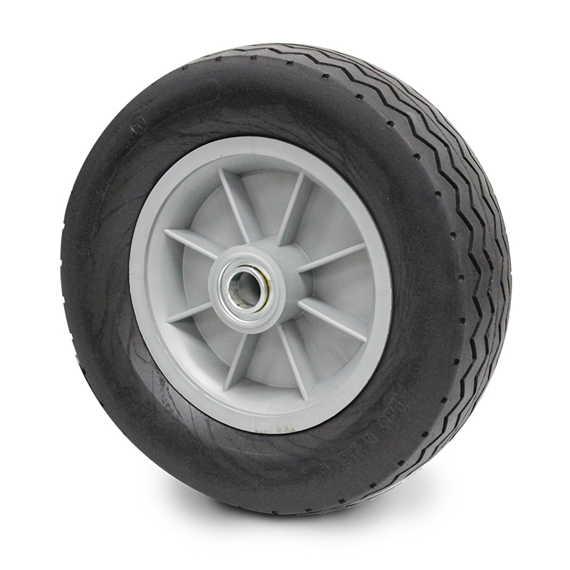 10 in Flat Free Wheel Offset Plastic Hub – 3/4 in bearing | Rental
