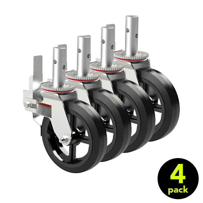 Amplify 8″ Scaffold Caster – 4 pack | Rental